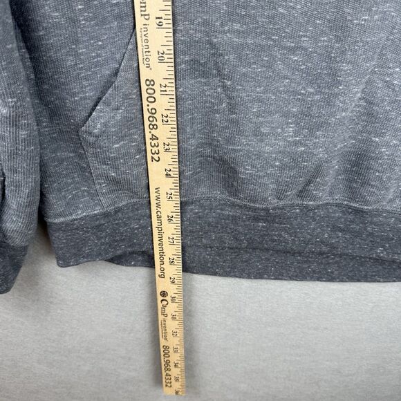 Vtg Retro Duke Blue Devils Hoodie Mens L Gray NCAA Basketball Thermal Pullover - Picture 4 of 5